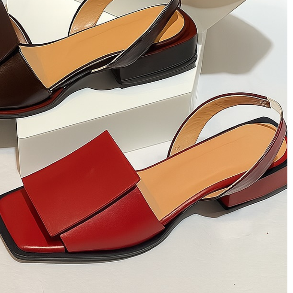 🔥Last day🔥Women's Square Embellished Sandals