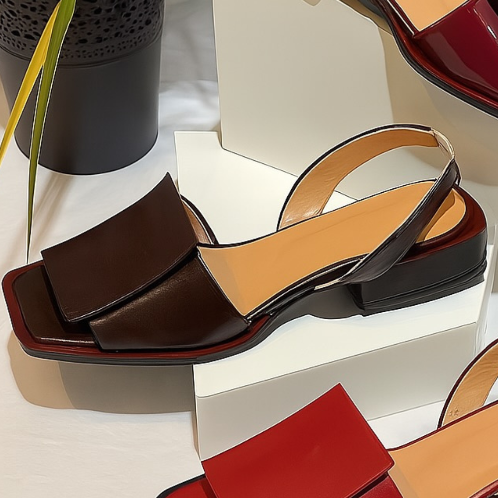 🔥Last day🔥Women's Square Embellished Sandals
