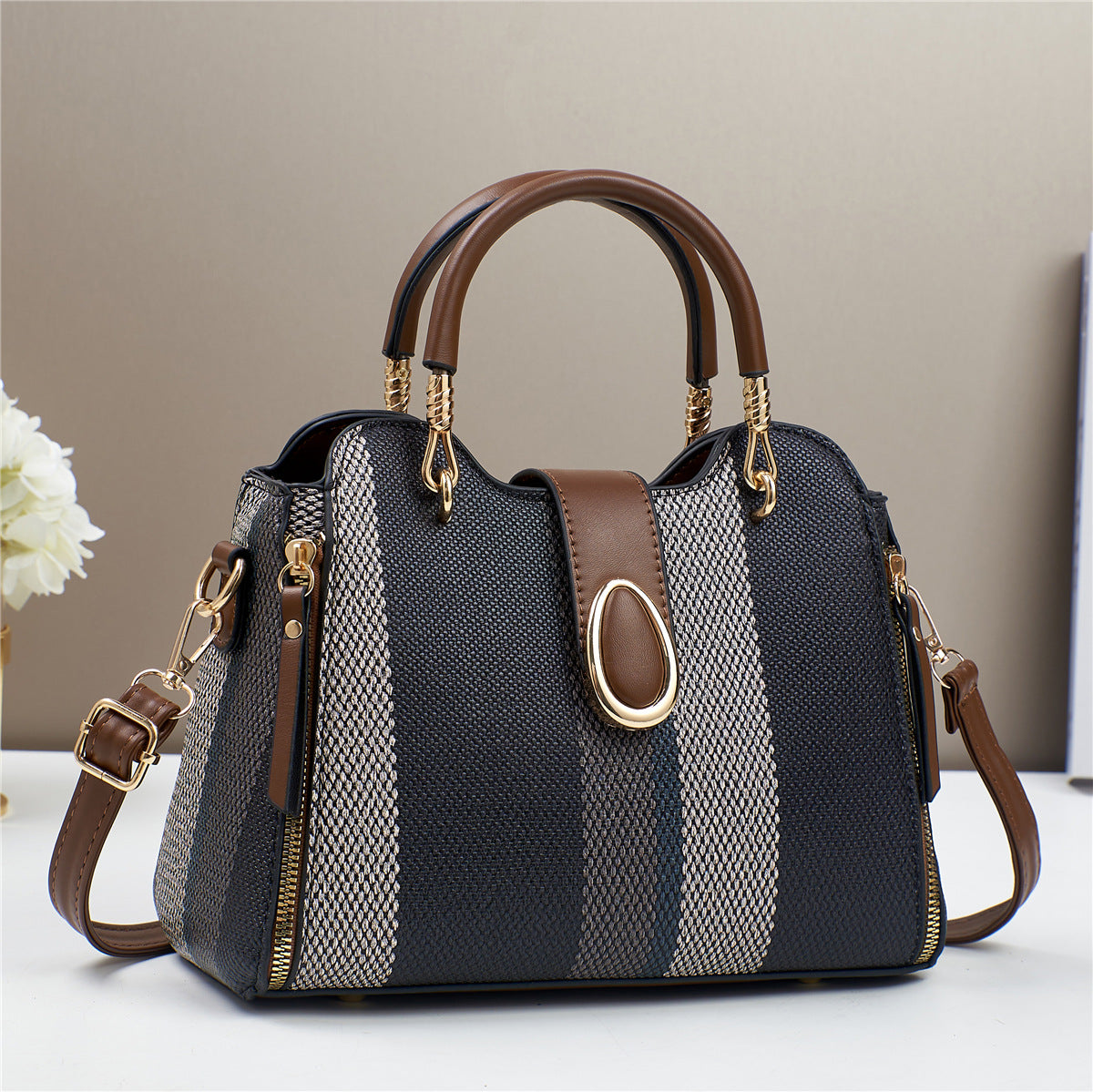 Women's Vintage Bucket Bag Shoulder Bag