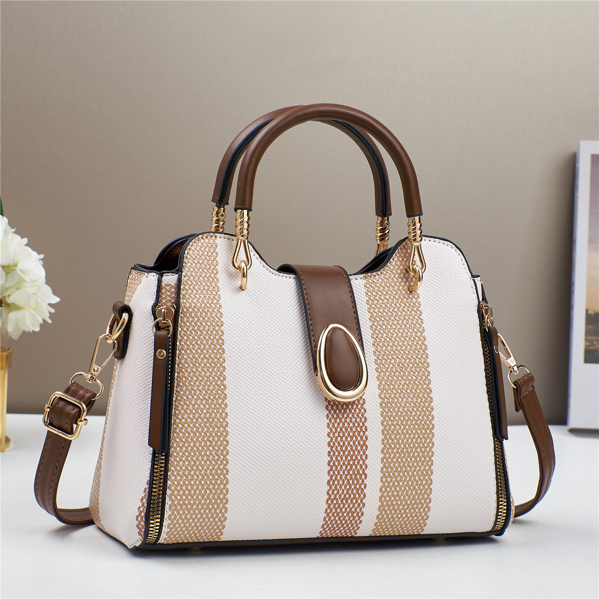 Women's Vintage Bucket Bag Shoulder Bag