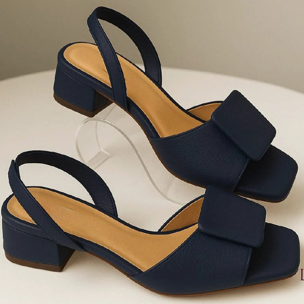 🔥Last day🔥Women's Leather Square Sandals