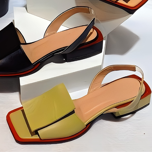 🔥Last day🔥Women's Square Embellished Sandals
