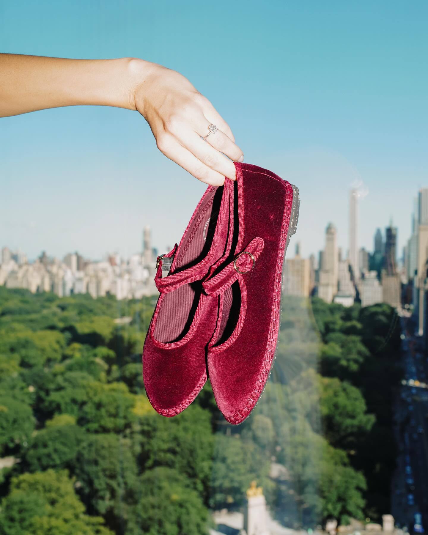 Comfortable Fabric Ballet Style Flats