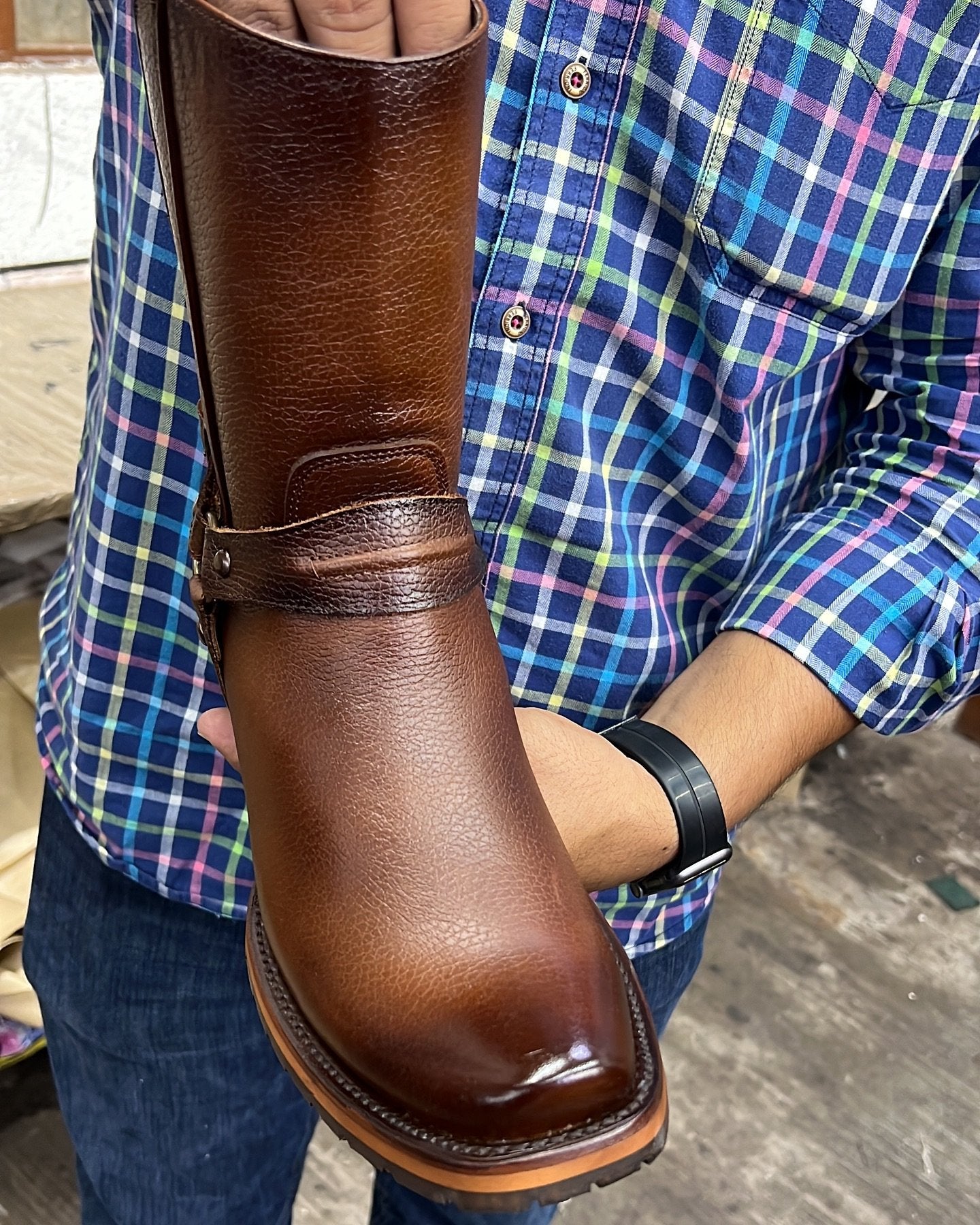 Brown Rider Boots
