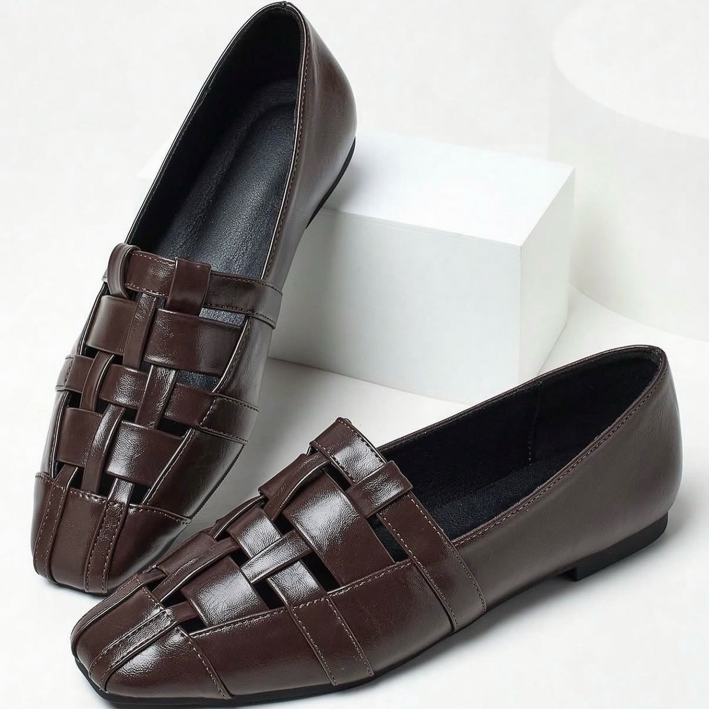 Women's Woven Vintage Soft-Sole Loafers