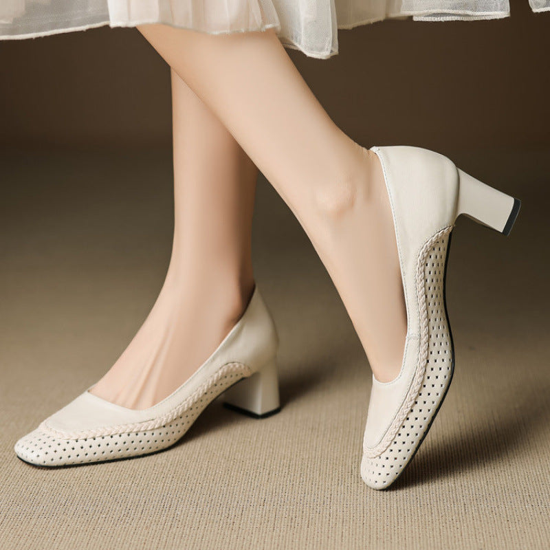 Hollow Woven Breathable Shoes