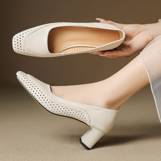 Hollow Woven Breathable Shoes