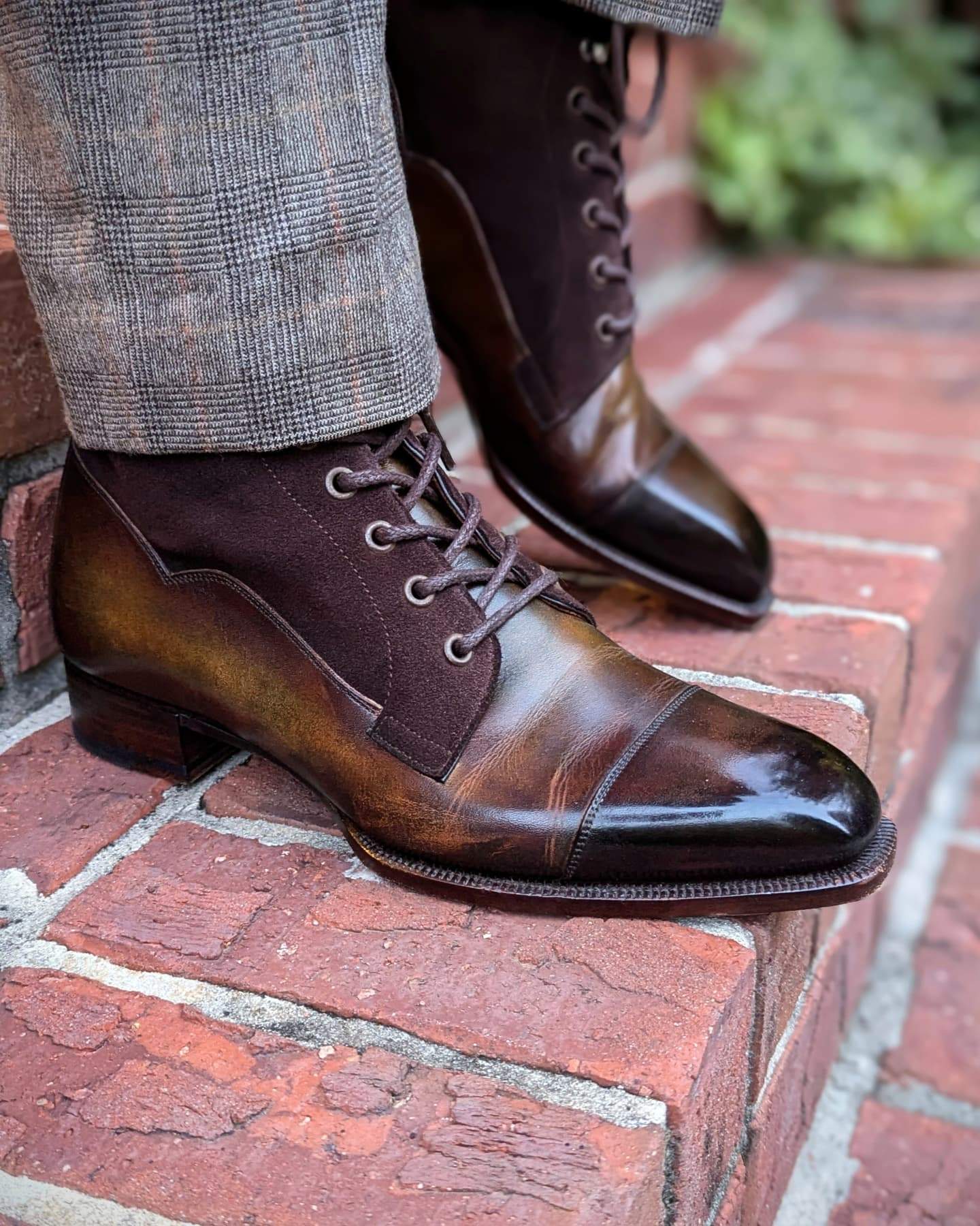 Goodyear Vintage Leather Martin Boots