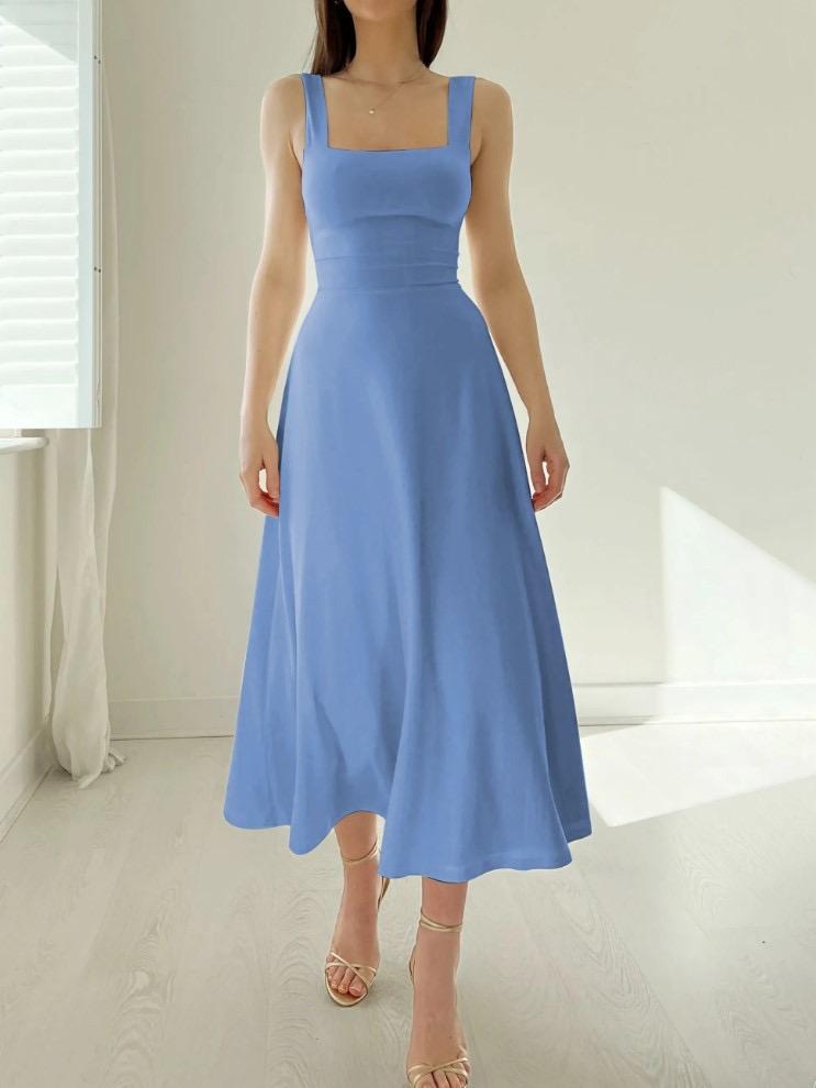 Comfortably Upgraded Soft Halter Dress