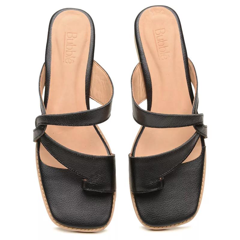 Cross Strap Open Toe Flat Sandals