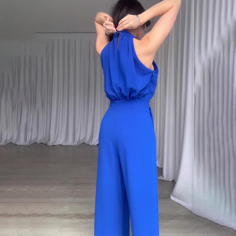 Sleeveless Elegant Slim Jumpsuit