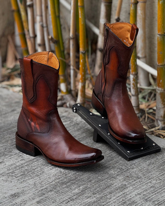 Men's Leather Cowboy Boots