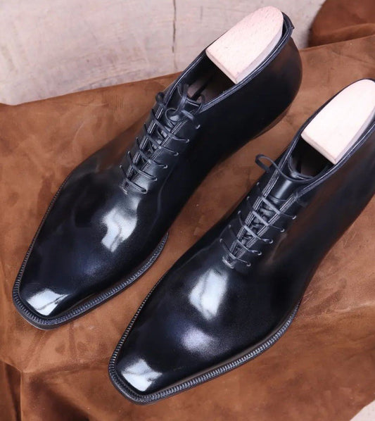 Leather Vegan Oxfords