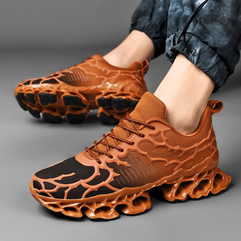 Men's Fashion Fly-woven Breathable Sneakers