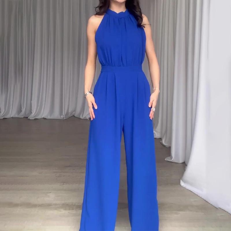 Sleeveless Elegant Slim Jumpsuit