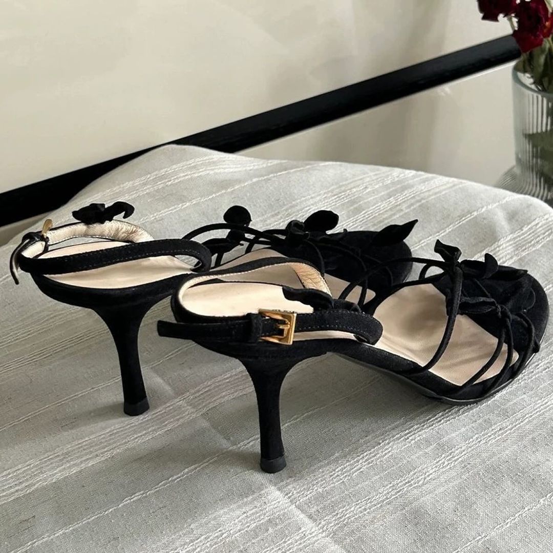 Delicate Butterfly Heels