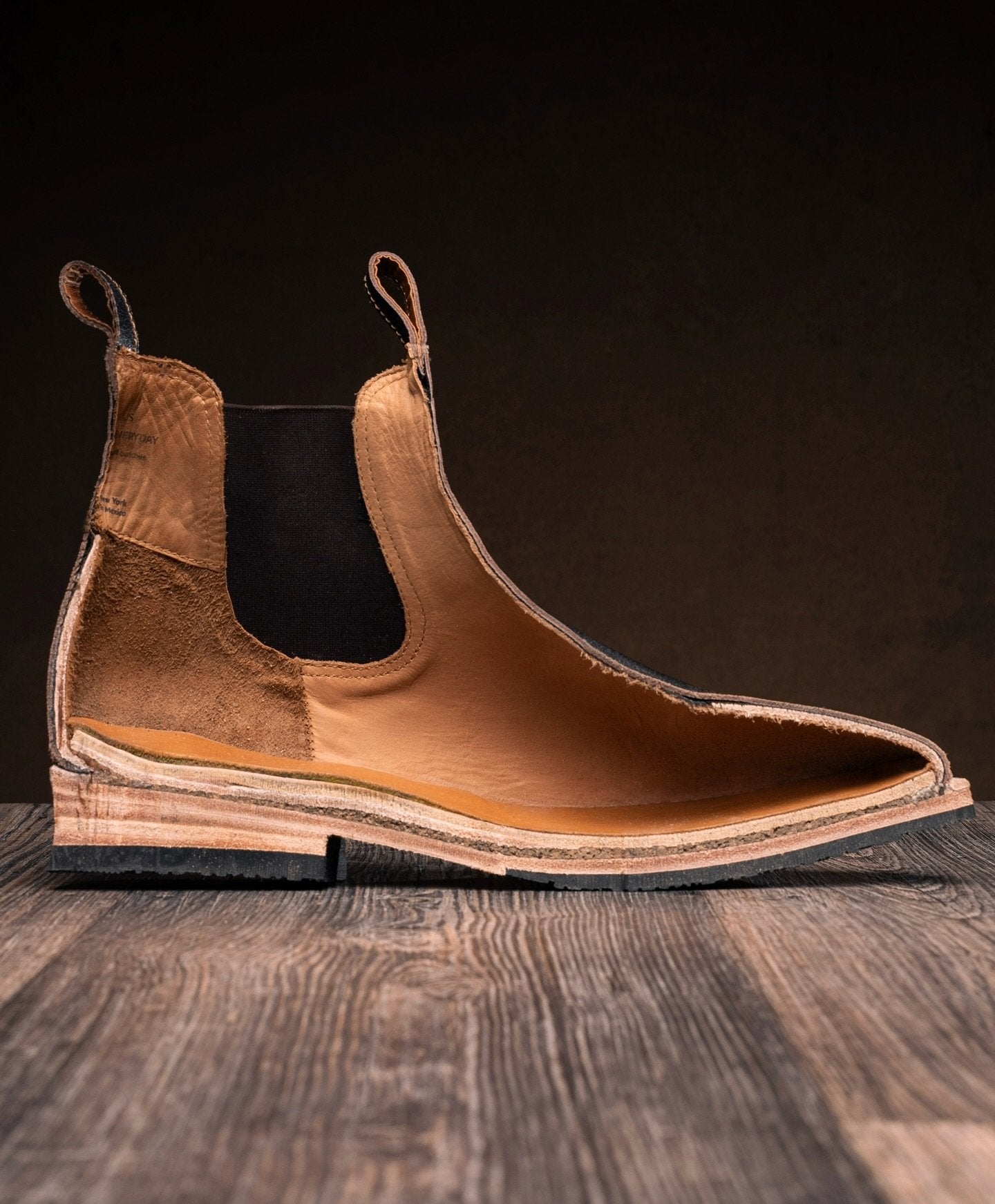 Men's Suede Aged Crafted Chelsea Boots