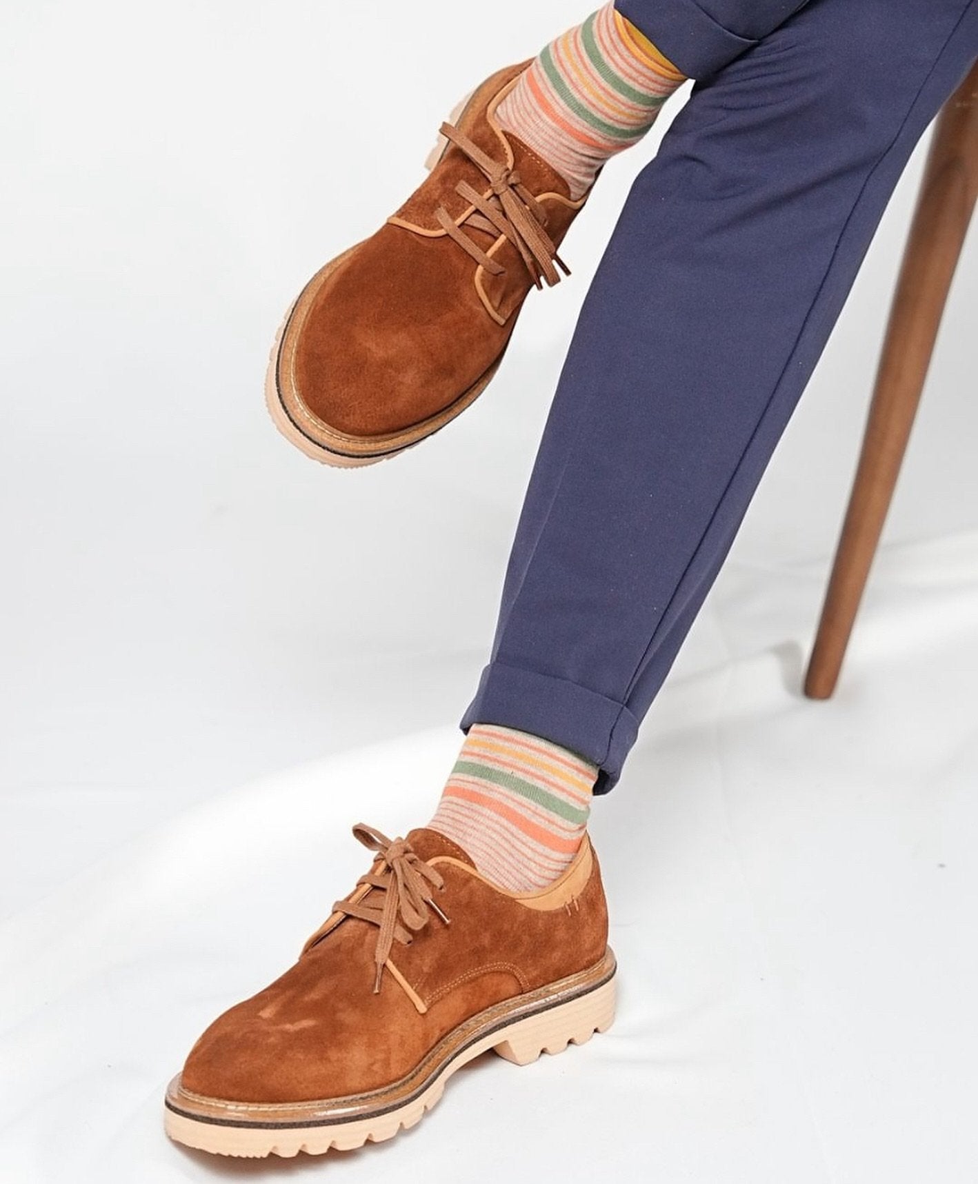 Vintage Casual Men's Derby Shoes