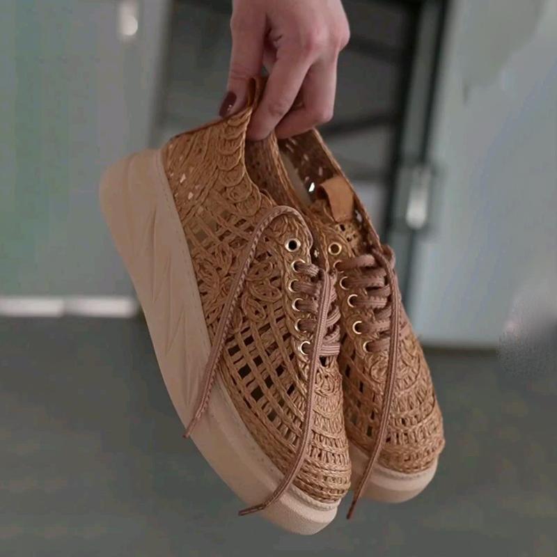 Straw Breathable Sneakers