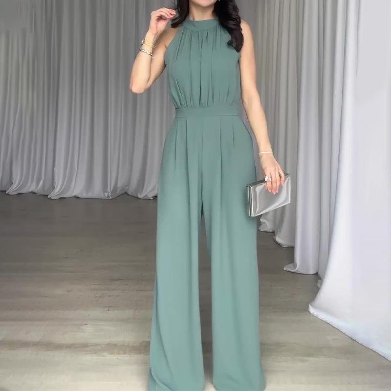 Sleeveless Elegant Slim Jumpsuit