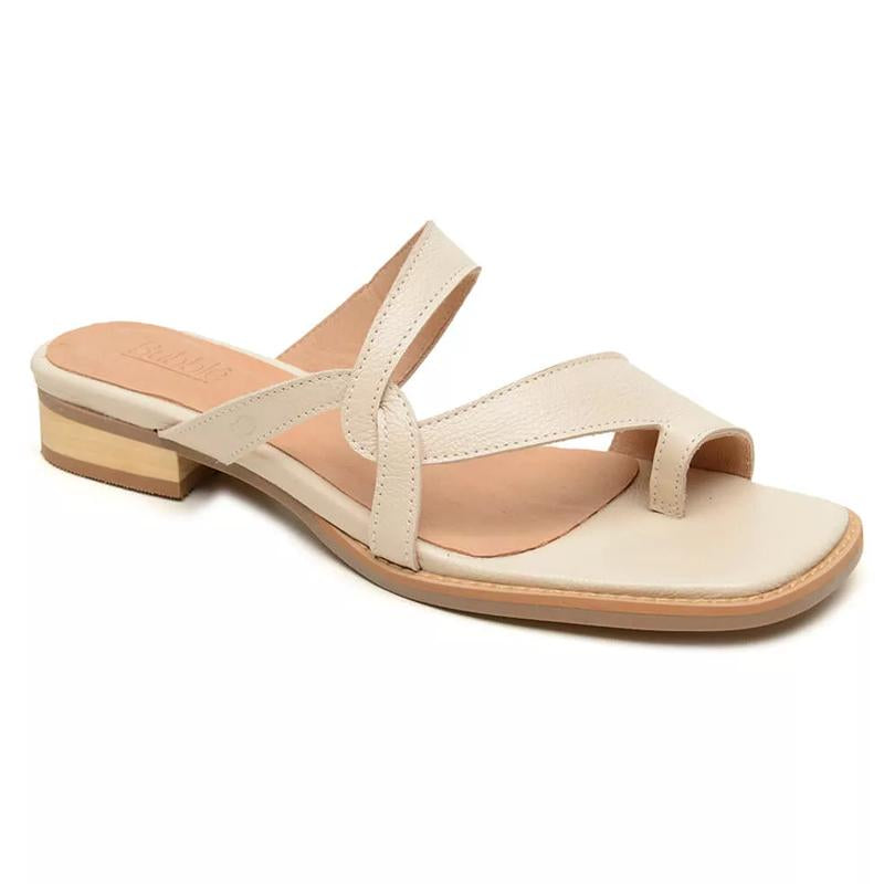 Cross Strap Open Toe Flat Sandals