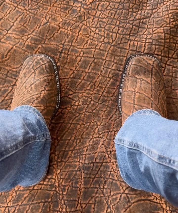 Cowhide Grain Boots