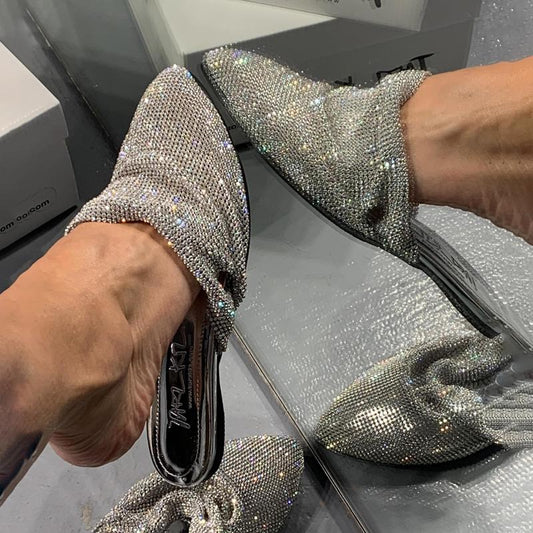 Rhinestone Sparkle Slippers