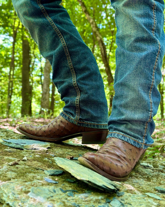 Cowhide Western Cowboy Boots