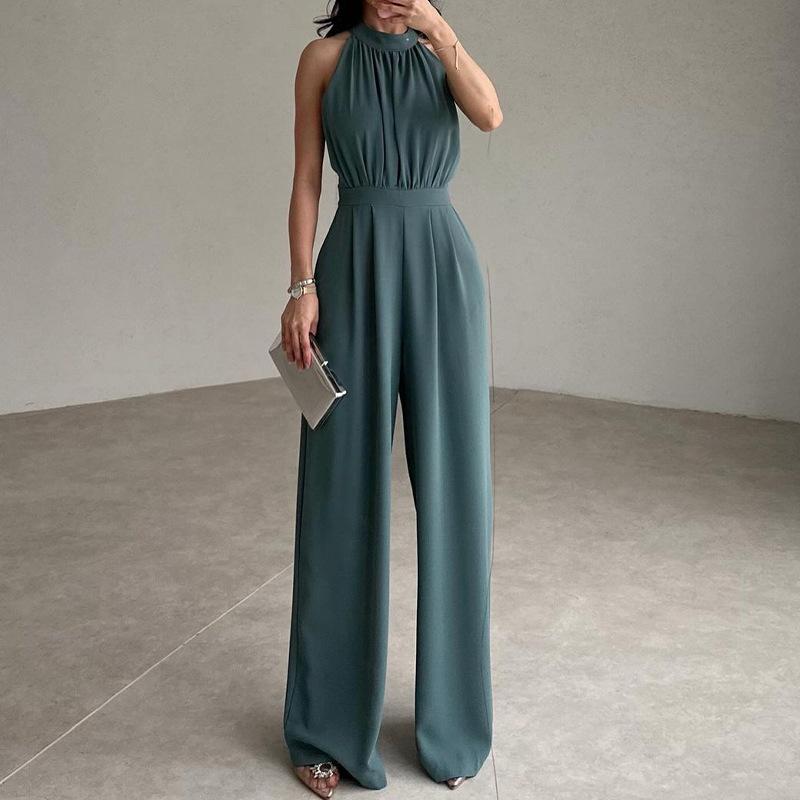 Sleeveless Elegant Slim Jumpsuit