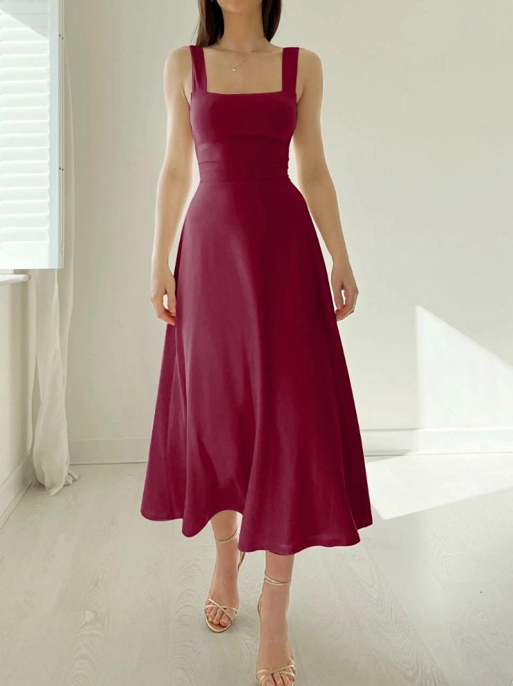 Comfortably Upgraded Soft Halter Dress