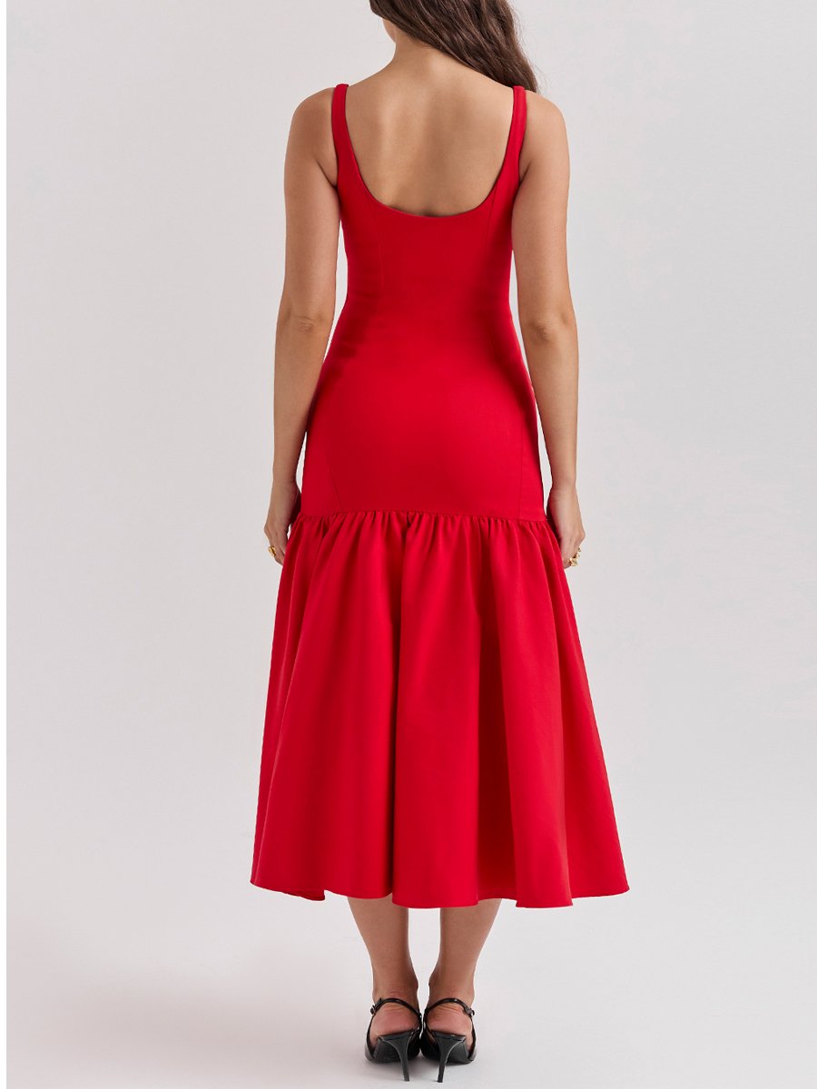 Sexy Slim-Fit Hip Midi Dress