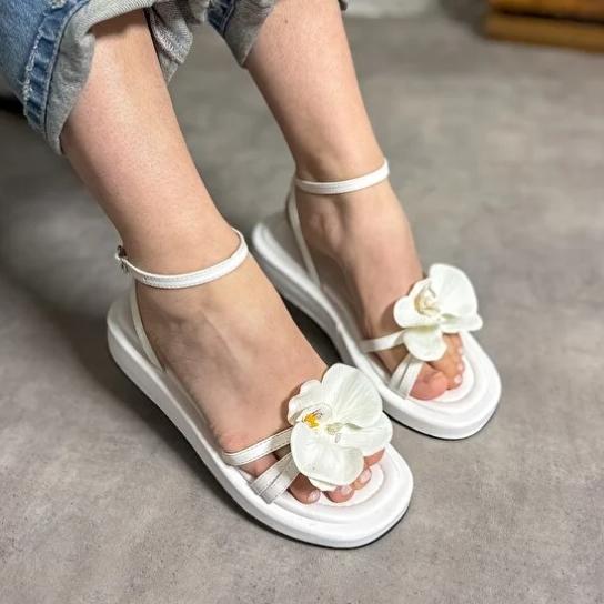 Women's Phalaenopsis Flat Sandals