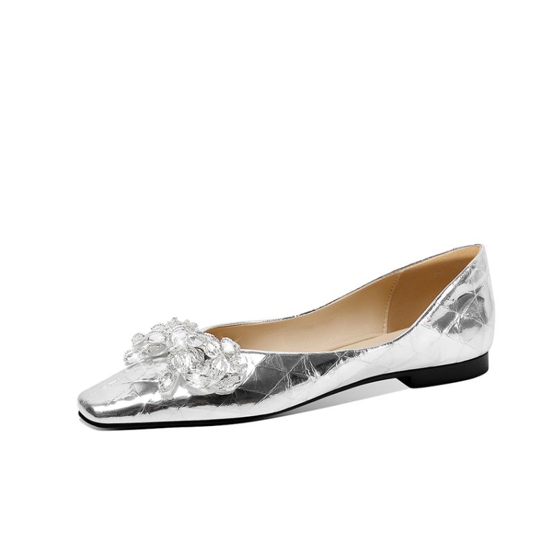 Women's Dazzle Bow Flat Shoes