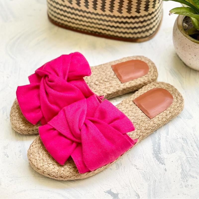 Women's Chic Hemp Soles Sandals For Vacation