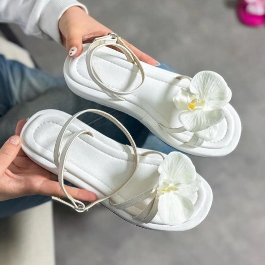 Women's Phalaenopsis Flat Sandals