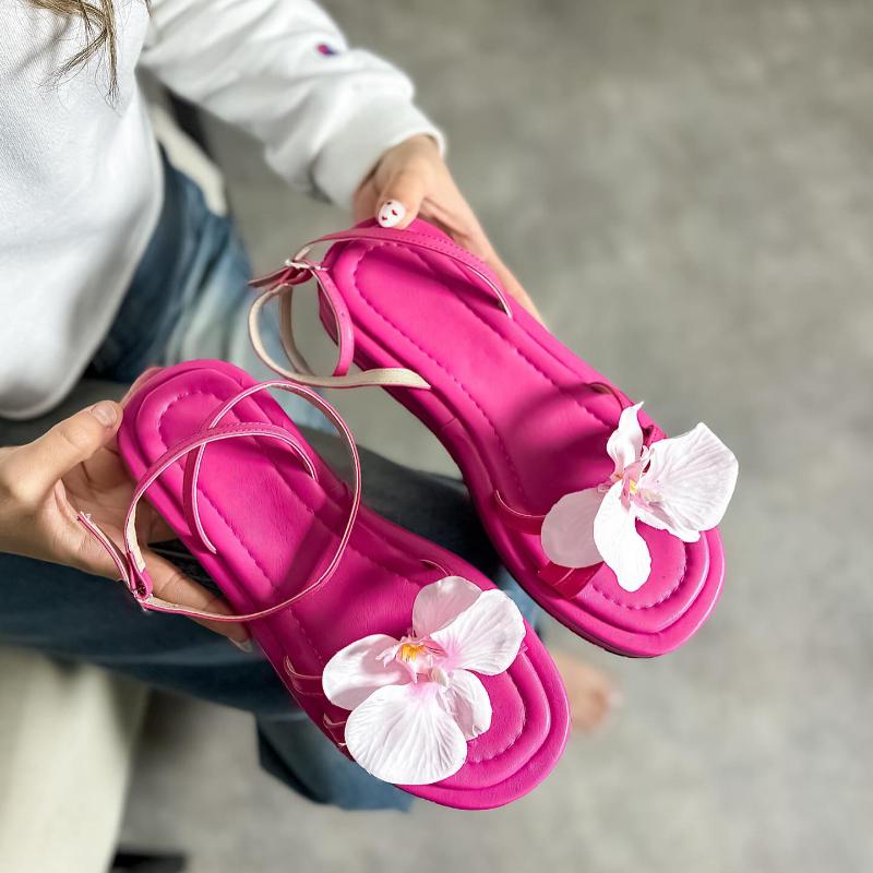 Women's Phalaenopsis Flat Sandals