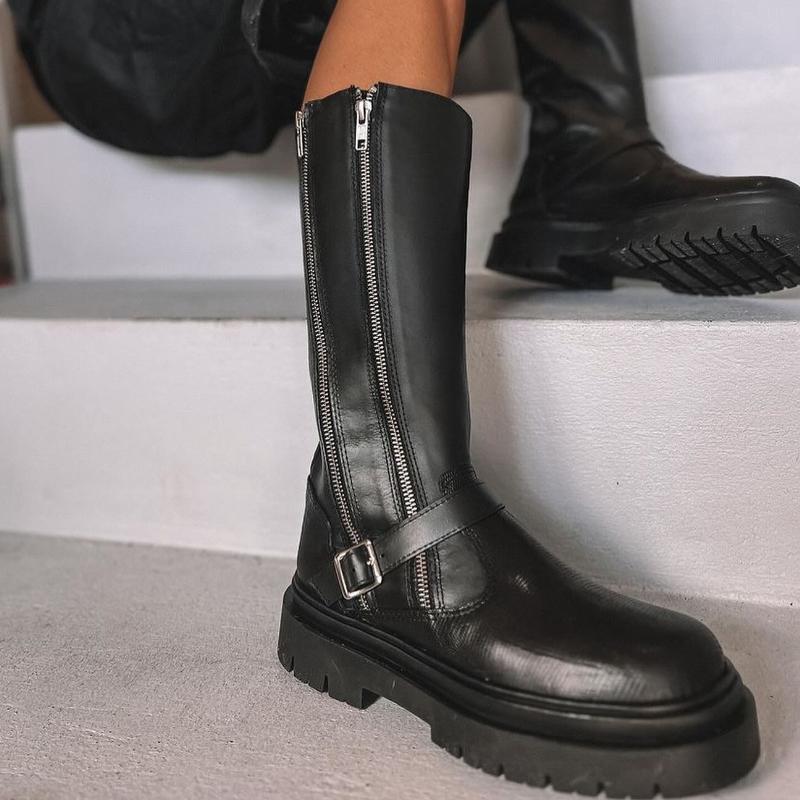 Women's Stylish Zipper Boots