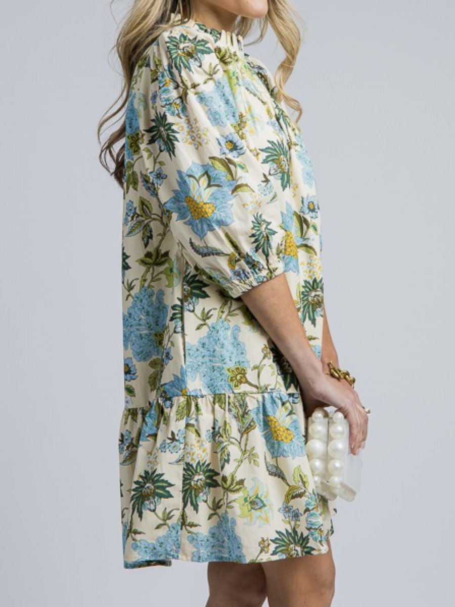 Camille Floral Dress