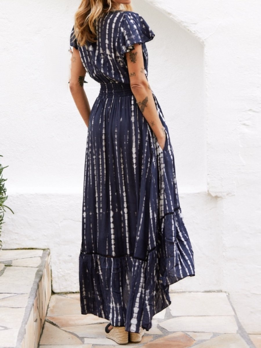 Casual Bohemia Printed Midi Dress